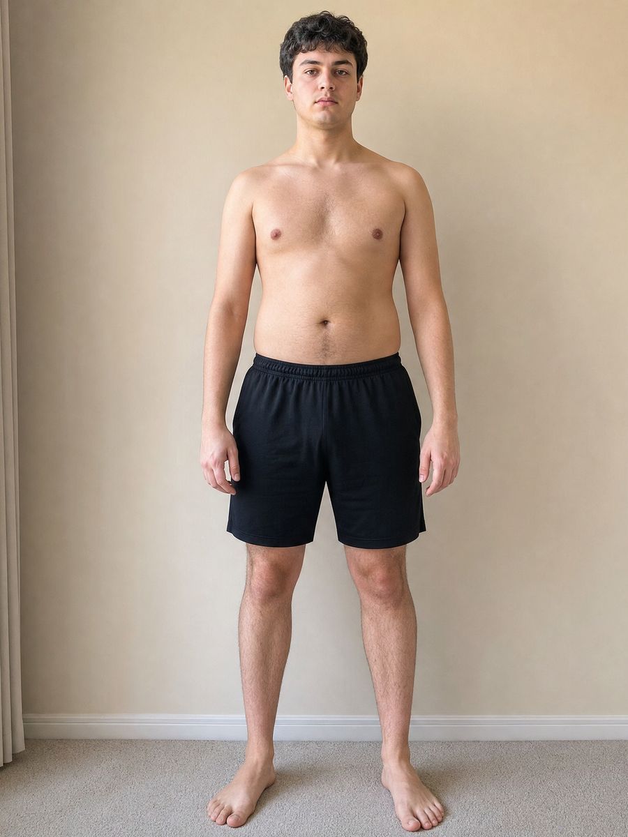 Week 1 progress photo